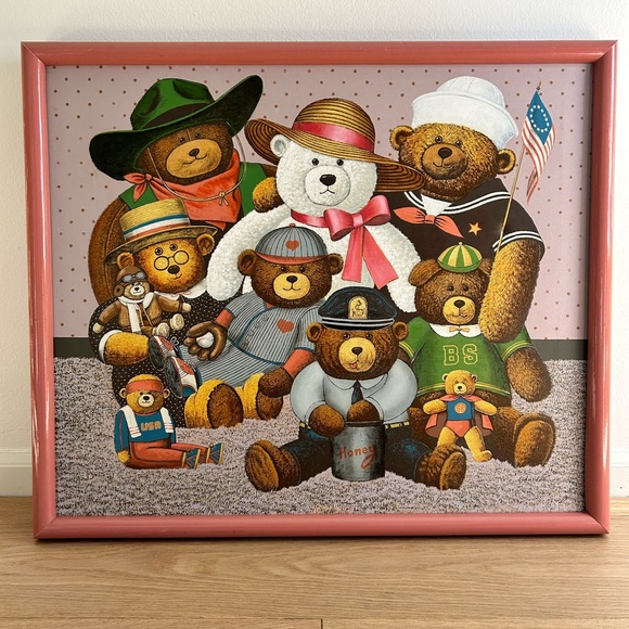 “GANGS ALL HERE” - Charles Wysocki 🧸 Vintage ART - Picture 1 of 10